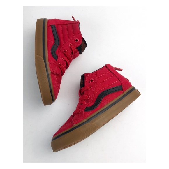 red high top vans toddler